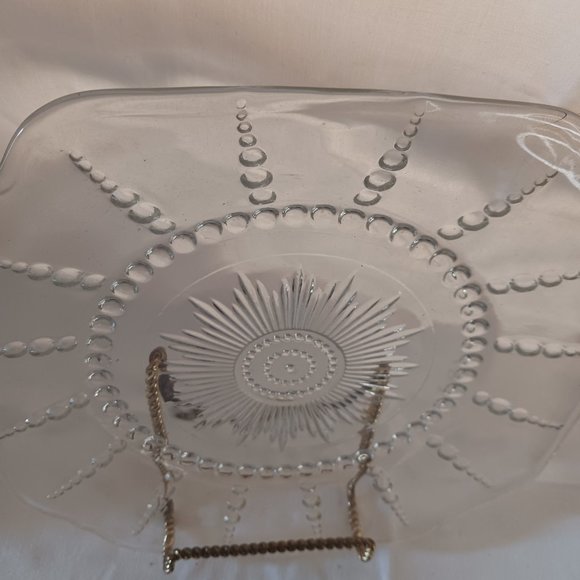 Serving Plate - Glass - Clear - Picture 3 of 4